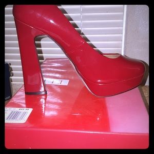 Red high heels
